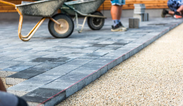 Residential Paver Driveway in Lincoln Park, PA